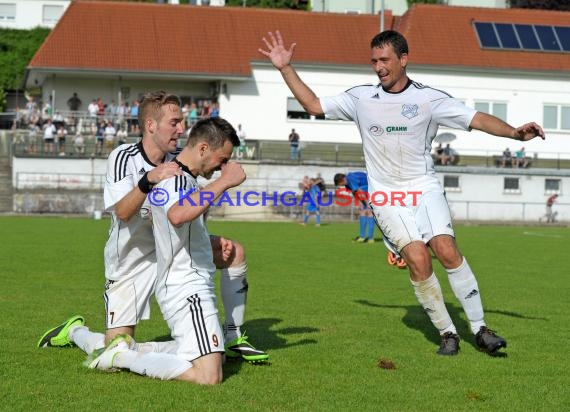 TSV Kürnbach gegen DJK Edingen/Neckarhausen Relegation Landesliga09.06.2014 in Waibstadt (© Siegfried)